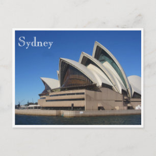Synney opera house segel vykort
