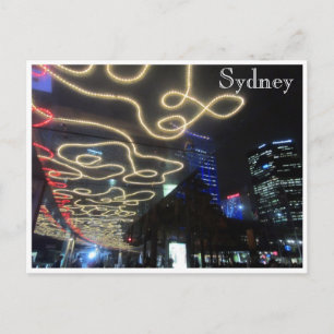 Synney vivid light linjer vykort