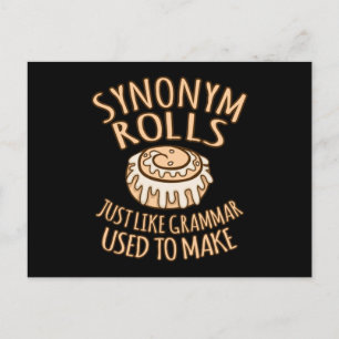 Synonym Rolls English Language Teacher Teach Vykort