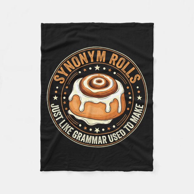 Synonym Rolls Just Like Grammar Used To Make Engli Fleecefilt (Framsidan)