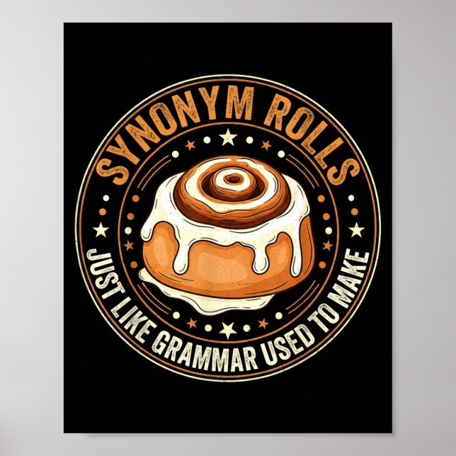 Synonym Rolls Just Like Grammar Used To Make Engli Poster (Framsidan)