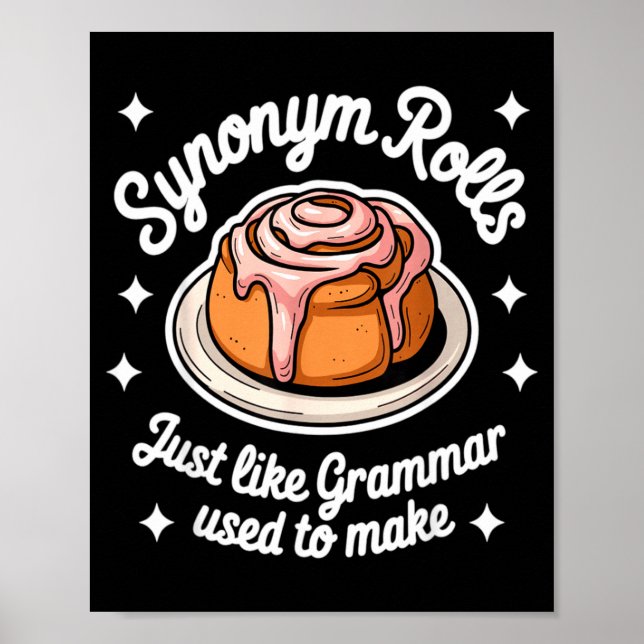 Synonym Rolls Just Like Grammar Used To Make Gramm Poster (Framsidan)