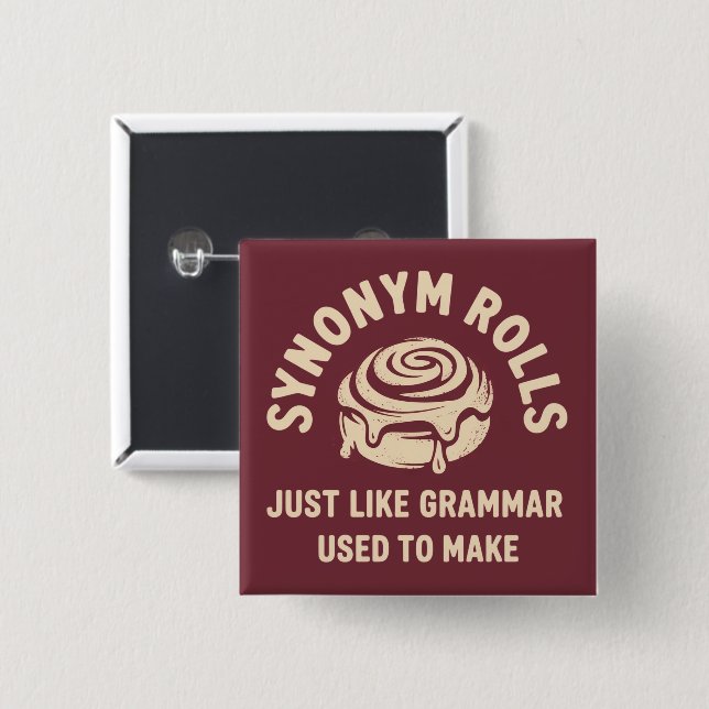 Synonym Rullar Precis Som Grammatik Används För At Knapp (Framsida & baksida)