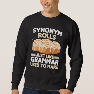Synonym rullar precis som grammatik brukade för at lång ärmad tröja