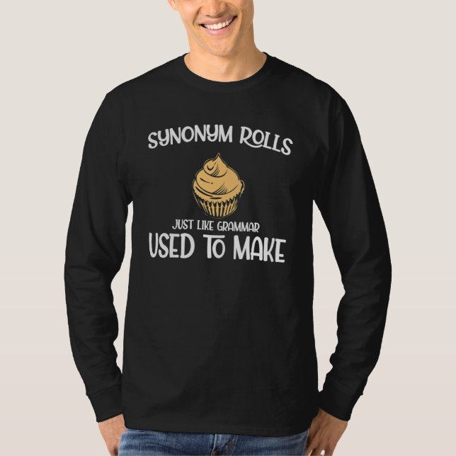 Synonyma roller precis som Grammar som används för T Shirt (Framsida)