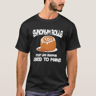 Synonyma roller precis som Grammar som används för T Shirt