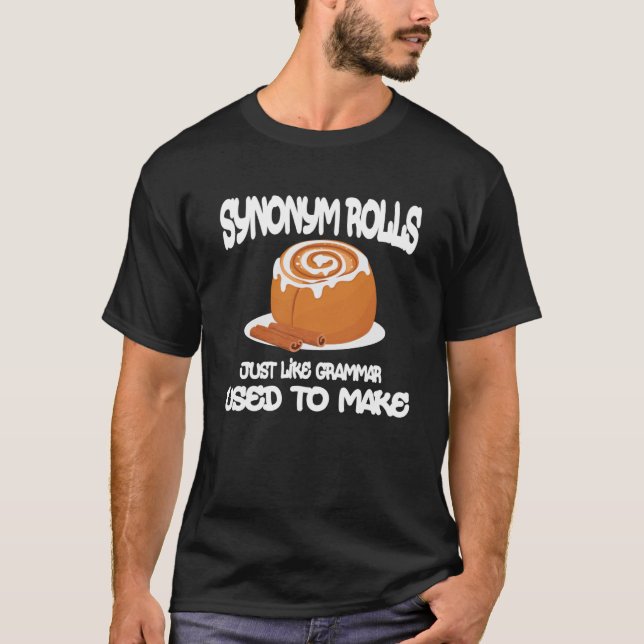 Synonyma roller precis som Grammar som används för T Shirt (Framsida)