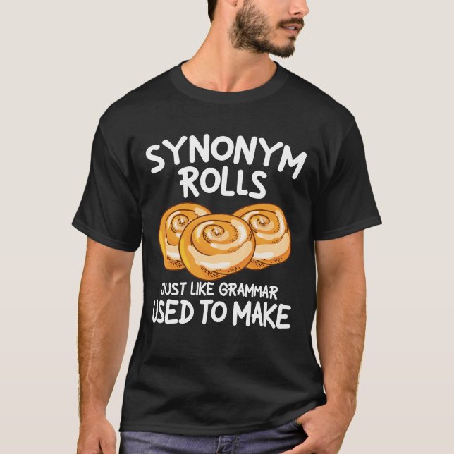 Synonyma roller precis som Grammar som används för T Shirt (Framsida)