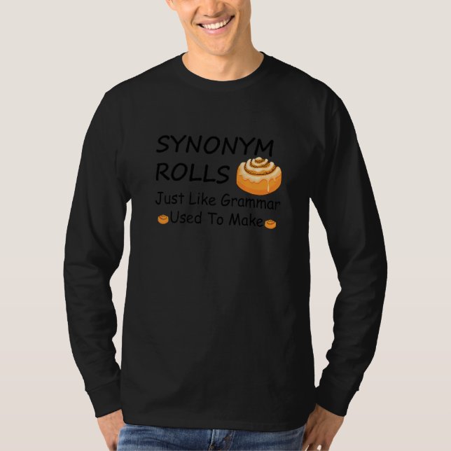 Synonyma roller som Grammar använde sig av för att T Shirt (Framsida)