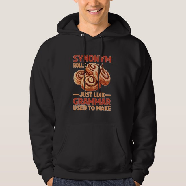Synonyma roller som Grammar brukade göra. — Hoodie (Framsida)