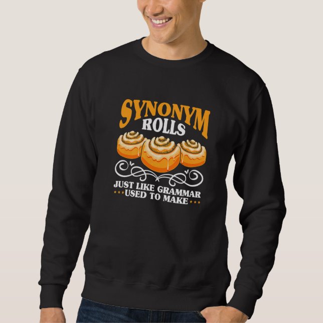 Synonyma rullar precis som Grammar som används för Lång Ärmad Tröja (Framsida)