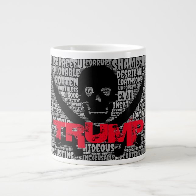 Synonymer för trump jumbo mugg (Framsidan)