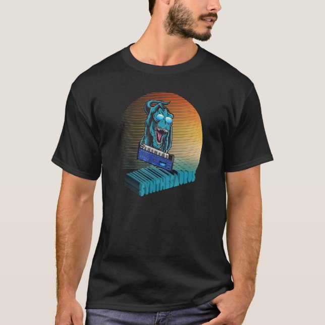 Synonymordbok för Retro Synth Analog Vaporwave Rex T Shirt (Framsida)