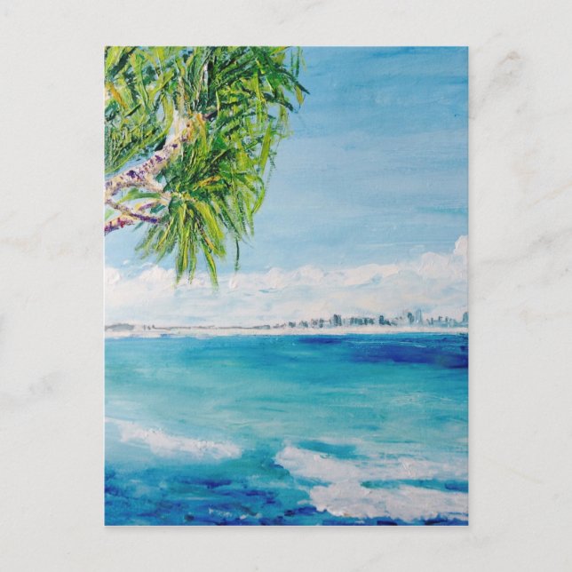 Synpunkter för Burleigh-huvuden Vykort (Framsida)