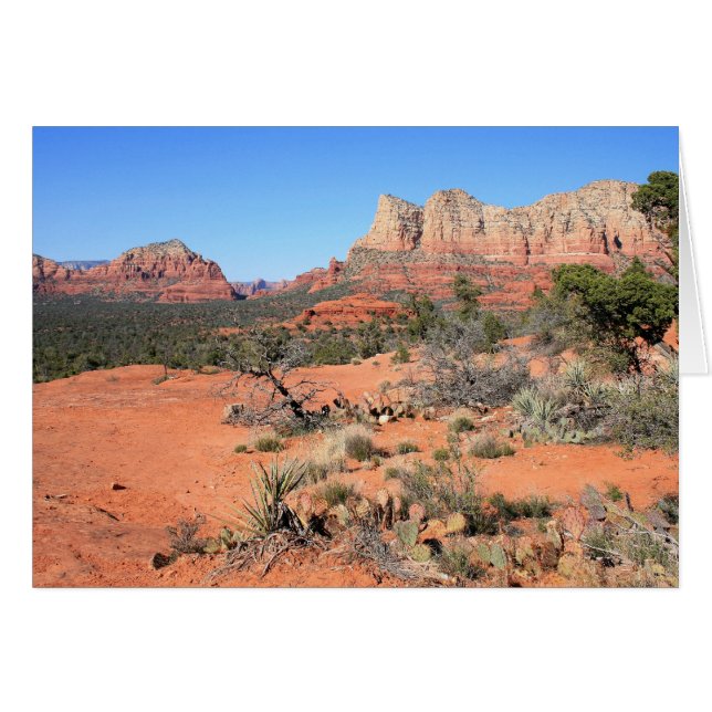 Synpunkter från Bell Sten Hälsningskort (Framsidan Horizontal)