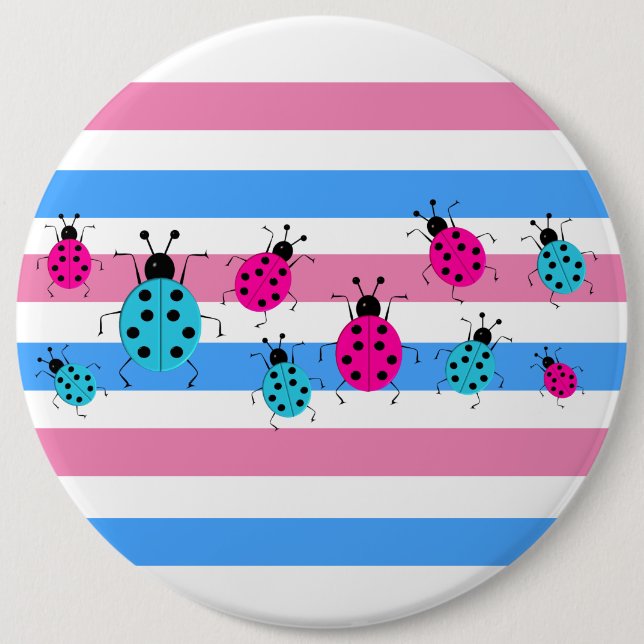 Synpunkter från Cute Gender Reveal. Knapp (Framsida)
