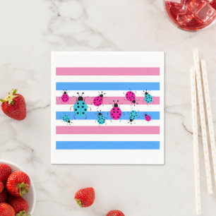 Synpunkter från Cute Gender Reveal. Pappersservett