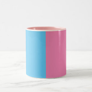 Synpunkter från Cute Gender Reveal. Två-Tonad Mugg