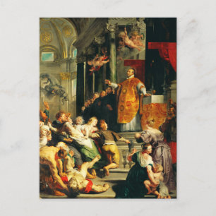 Synpunkter från Ignatius av Peter Paul Rubens Vykort
