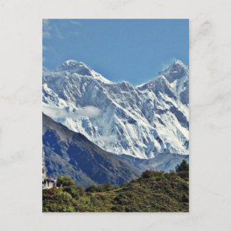 Synpunkter från Nepal på väg till MOUNT EVEREST Vykort