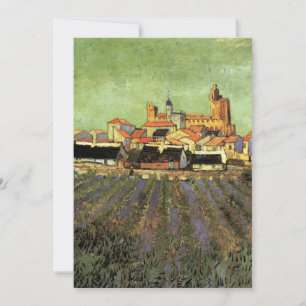 Synpunkter från Saintes Maries av Vincent van Gogh Inbjudningar
