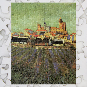 Synpunkter från Saintes Maries av Vincent van Gogh Pussel