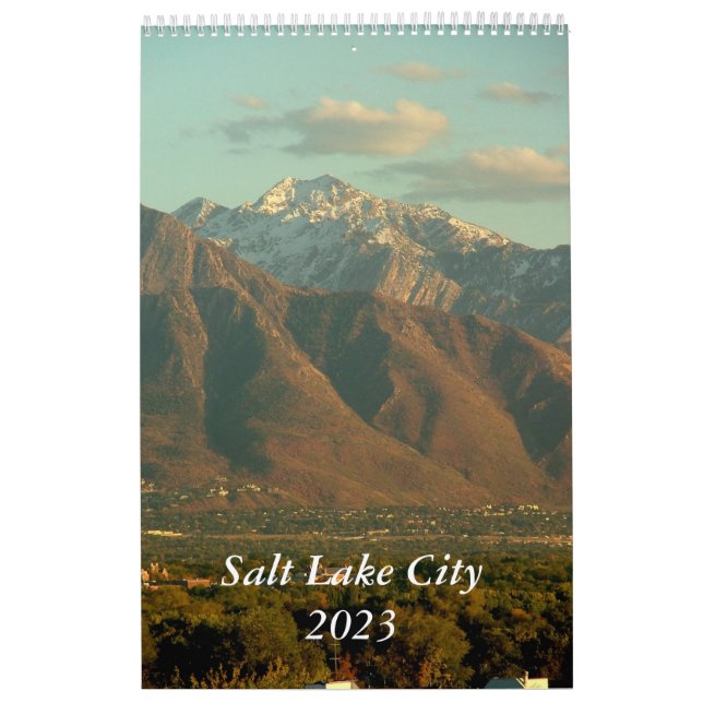 Synpunkter från Salt Sjö City 2023 Calendar Kalender (Omslag)