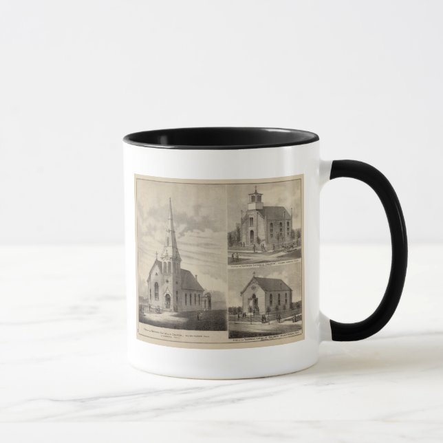 Synpunkter från tyska katolska kyrkor i Minnesota Mugg (Höger)