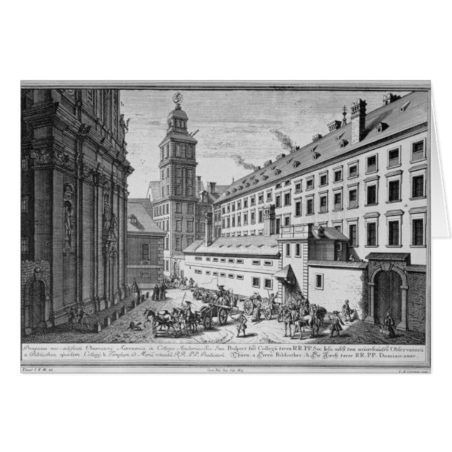 Synpunkter på det nya observationsorganet i Jesuit Hälsningskort (Framsidan Horizontal)