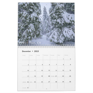 Synpunkter på Italien, Frankrike och Kalifornien Kalender