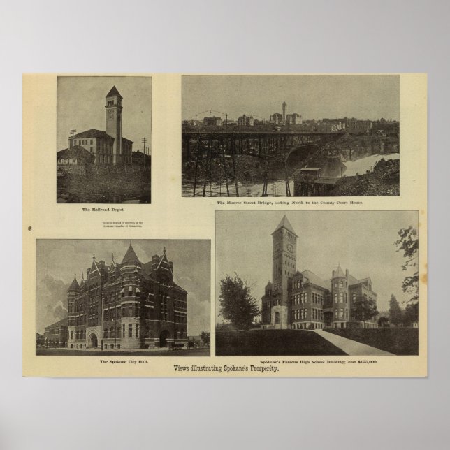 Synpunkter, Spokanes välstånd Poster (Framsidan)