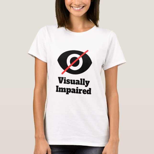 Synskadade T Shirt (Framsida)