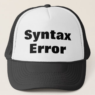 Syntax Error cap Keps