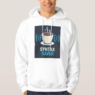 Syntax Saver Coffee & Code - Premium Pullover Hood Hoodie