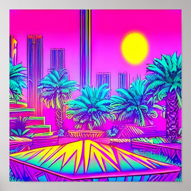 Synth City Poster (Framsidan)