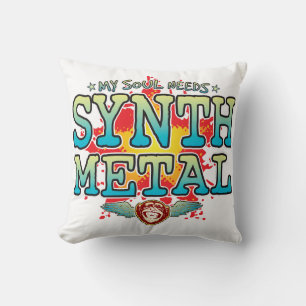 Synth Metall Soul Cushion Kudde