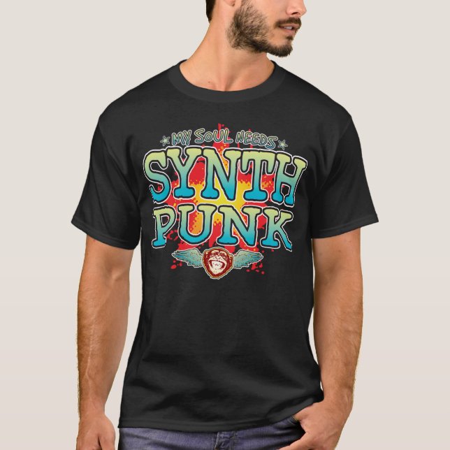 Synth Punk Soul T-Shirt (Framsida)