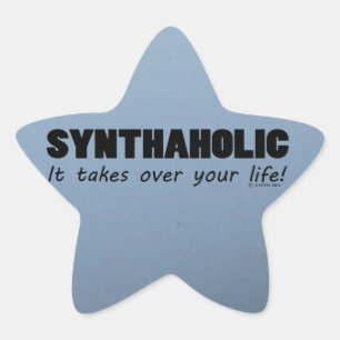 Synthahohol Star Sticker Stjärnformat Klistermärke