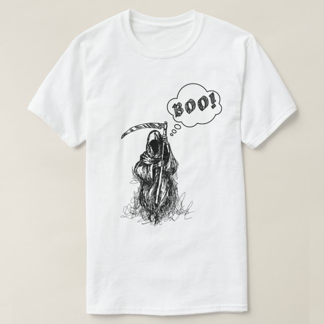Synthe Boo-återförening med skammussla T Shirt (Design framsida)