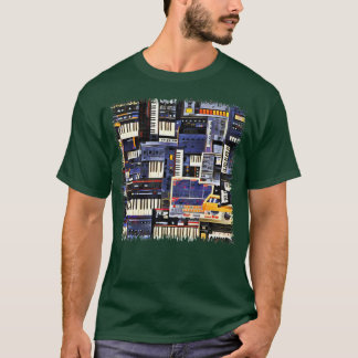 Synthesizer Älskare Artwork T Shirt