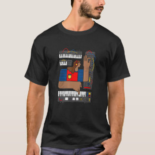 Synthesizer Analog Modular Synth Studio Gear Vinta T Shirt