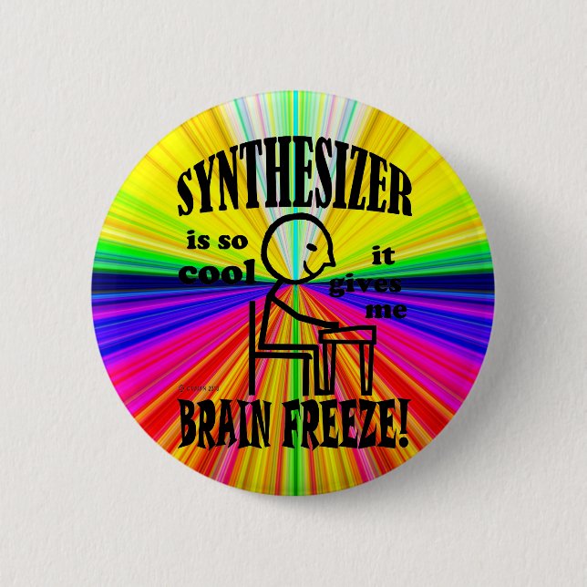 Synthesizer, Brain Freeze Knapp (Framsida)