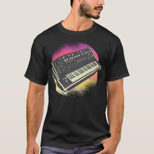 Synthesizer Electronic Music Band Music Instrument T Shirt