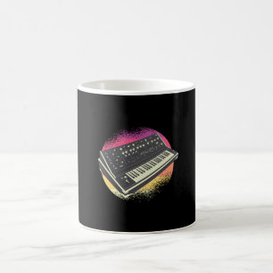 Synthesizer för Retro Vintage Kaffemugg