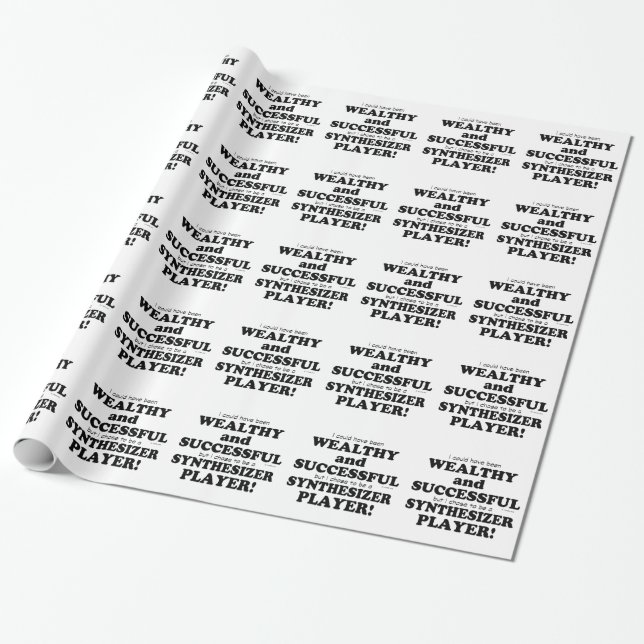 Synthesizer-Förmögen och lyckades Presentpapper (Utrullad)