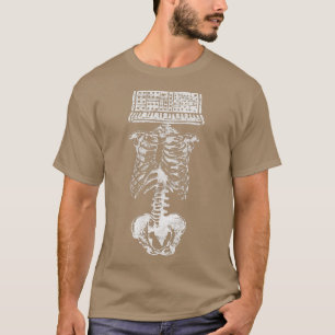 Synthesizer Head Skeleton Nerd Producer Studio Ana T Shirt