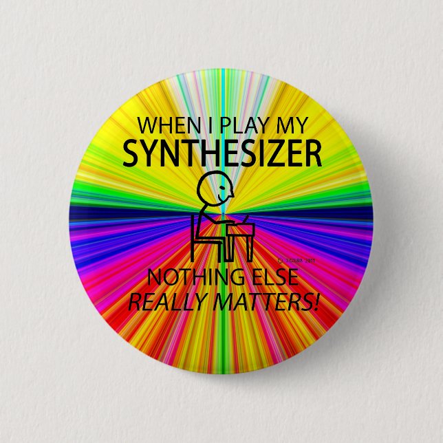 Synthesizer Ingenting annat Knapp (Framsida)