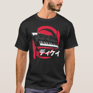 Synthesizer Japanalog Synthwave Techno Synth Synth T Shirt