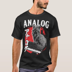 Synthesizer japansk Trex modulär analog doserings T Shirt