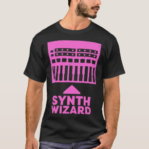 Synthesizer Music Producer i Synth Wizard T Shirt